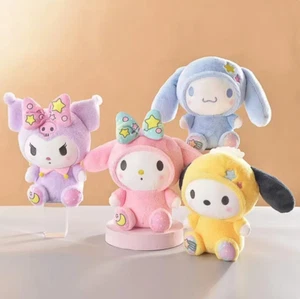 Sanrio 25Cm Anime Sanriod Toys Kawaii Kuromi Mymelody Cinnamorol Plush Soft Stuf - Picture 1 of 5