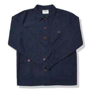 Chaqueta de trabajo francesa Moleskin para hombre ropa de trabajo algodón trekking senderismo abrigo top - Imagen 1 de 25