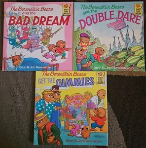 Vintage 1988 Lot of 3 Berenstain Bears First Time Books #27, 28 & 29 - Picture 1 of 9