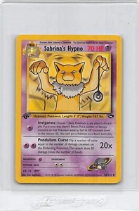 Sabrina's Hypno 56/132 - 1ª EDICIÓN - Desafío Gimnasio - TARJETA POKEMON VINTAGE - CASI NUEVA - Imagen 1 de 2