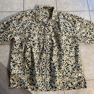 Vintage Cutter and Buck Button Down Shirt Mens 2xl Short Sleeve Casual - Picture 1 of 3