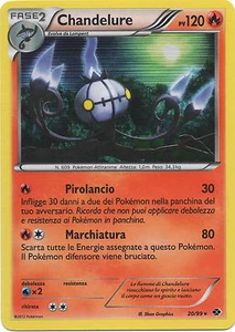POKEMON KARTEN • CHANDELURE 20/99 • AUF ITALIENISCH  - Bild 1 von 1
