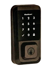 Kwikset Electronic Smart Lock, Halo Wifi Touchscreen Deadbolt, Bronze 99390-002 - Picture 1 of 10