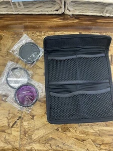 Vivitar series 1 52mm 0721012 Purple lense / filter, clear UV , 1 cap camera - Picture 1 of 5