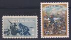US Civil War Battle of Gettysburg Robert E. Lee George Mead Blue and Gray Stamps