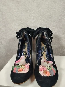 Irregular Choice Schuhe Ami The Dancer Vogel Schleife Blumen Heels Retro Vintage 37/4 - Bild 1 von 12