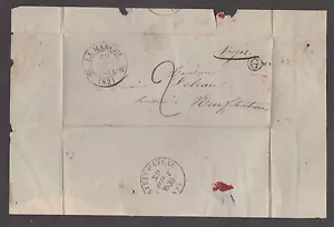 *France Stampless Cover, Folded Letter, 1839 - Picture 1 of 2