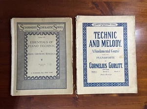 Lote De 2 Partituras Educativas De Colección Schirmer Clásicas 1904 Y 1917 - Imagen 1 de 9