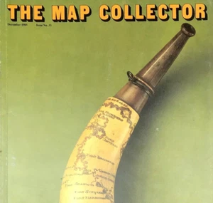 Engraved Maps on Powder Horns & Tithe Maps Map Collector No 33 Tooley 1985 - Imagen 1 de 3
