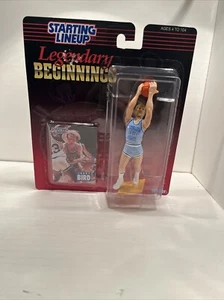 STARTING LINEUP LARRY BIRD LEGENDARY BEGINNINGS '98 CELTICS SYCAMORES KENNER - Picture 1 of 4