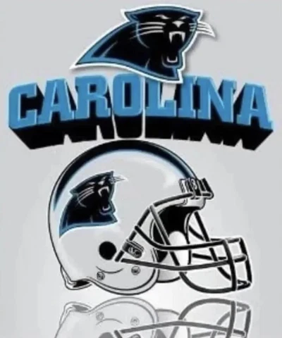 Carolina Panthers NFL Football Fleece Throw,  Size 50"x 60" Cover