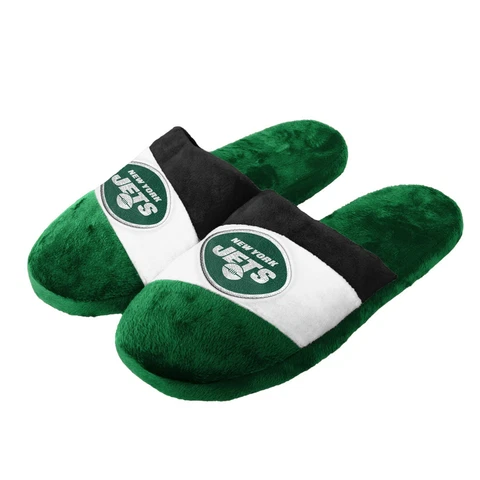 New York Jets Youth SLIDE SLIPPERS New - FREE SHIPPING Cover