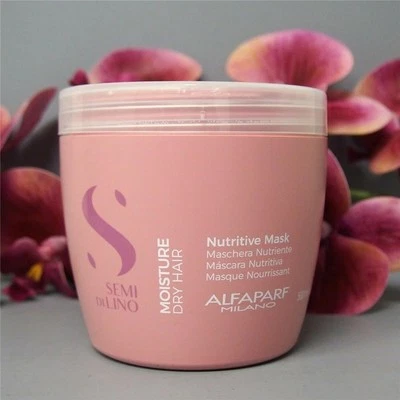 Alfaparf Milano Semi Di Lino Moisture Nutritive Mask for Dry Hair 16.9oz / 500ml - Image 1 of 2