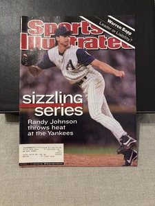 2001 NEWSSTAND EDITION SPORTS ILLUSTRATED MAGAZINE RANDY JOHNSON - Picture 1 of 5
