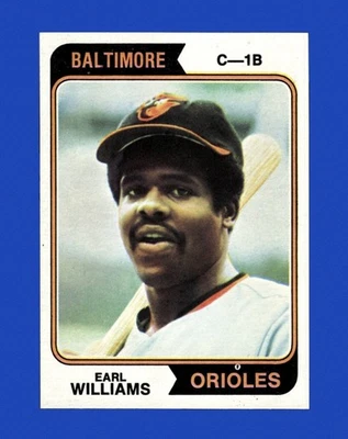 1974 Topps Set-Break #375 Earl Williams NM-MT OR BETTER *GMCARDS* - Image 1 of 2