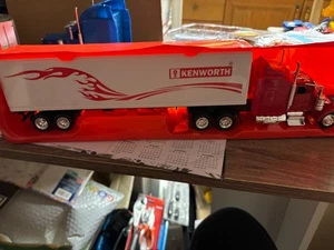 1/43 NEW RAY   KEN W900  SEMI W/ KEN DRY VAN TRAILER, NO PACKAGING #  B707 - Picture 1 of 1