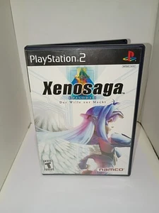Xenosaga PS2 Sony PlayStation 2 CIB Complete w Manual Tested And Registration - Picture 1 of 5