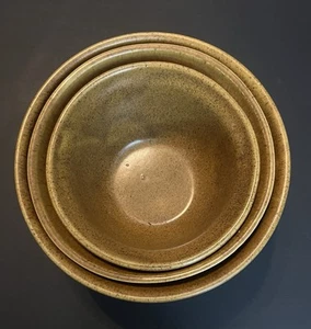 Set 3 ciotole vintage in gres occidentale Monmouth a prova di forno per alveare - Foto 1 di 9