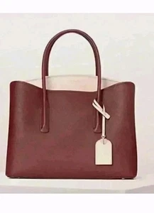 Kate Spade New York "Margaux" Large Leather Convertible Satchel - Picture 1 of 3