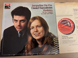 ASD 2436 Brahms Cello Sonatas Jacqueline Du Pre & Daniel Barenboim S/C - Picture 1 of 3
