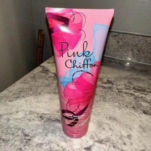 BATH & BODY WORKS Pink Chiffon Triple Moisture cream body LOTION 8 OZ - Picture 1 of 2