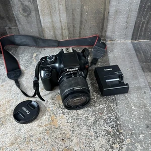 Canon EOS Rebel T3 12.2MP Digital Point-And-Shoot Camera with Lens Tested - Picture 1 of 12