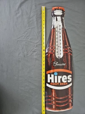 TERMÓMETRO DE PARED VINTAGE PUBLICIDAD CONTRATA TROQUELADO GRANDE TIENDA DE HOJALATA C-946 Foto 1 de 4