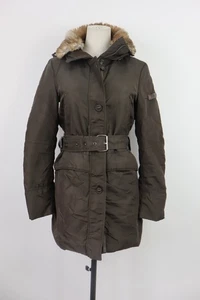 Peuterey Jacket Women's down Jacket Size L Jacket Down Woman Vintage Coat Fur - Picture 1 of 18
