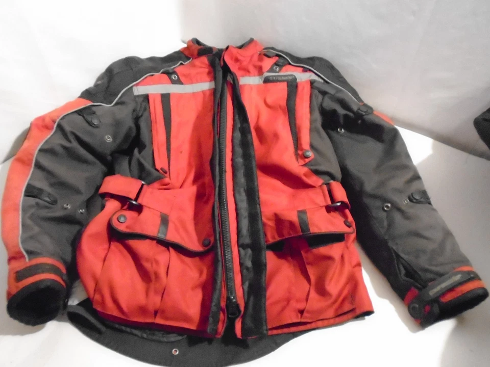 Jacket Motorcycle Tourmaster Transition Textile Mens Size M 42 zip out lining - Image 1 of 4