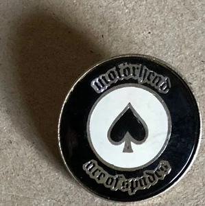 Badge - Pin Motörhead vintage — as de pique - ace of spades — Ø : 2,6 cm. - Picture 1 of 3