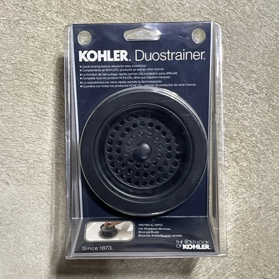 Kohler Duostrainer Fregadero Stainer Menos Cordal Bronce Frotado con Aceite Bloqueo Rápido Nuevo Foto 1 de 4