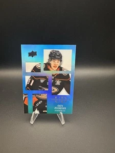 2024-25 UD Series 2 Portraits #41 Olen Zellweger Anaheim Ducks - Picture 1 of 2
