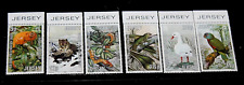 JERSEY 1984 WILDLIFE SET OF6 ISSUES FINE M/N/H