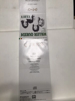 Mega RARE 80’s 70's Limited 3” Single CD Japan Queen Flick of The Wrist Killer Q Foto 1 de 2