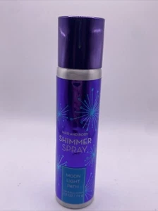 BATH & BODY WORKS MOONLIGHT PATH HAIR AND BODY SHIMMER SPRAY 2.6 OZ NEW FULL - Picture 1 of 4