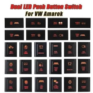 Top/Left/Right LED Red Push Switch Button Light Bar For Amarok MK1 2009-2016 - Bild 1 von 12
