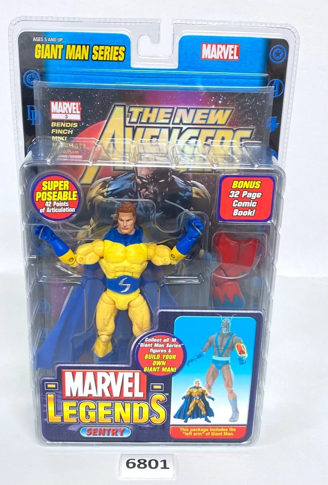 Marvel Legends ToyBiz Giant Man Series Sentry J8