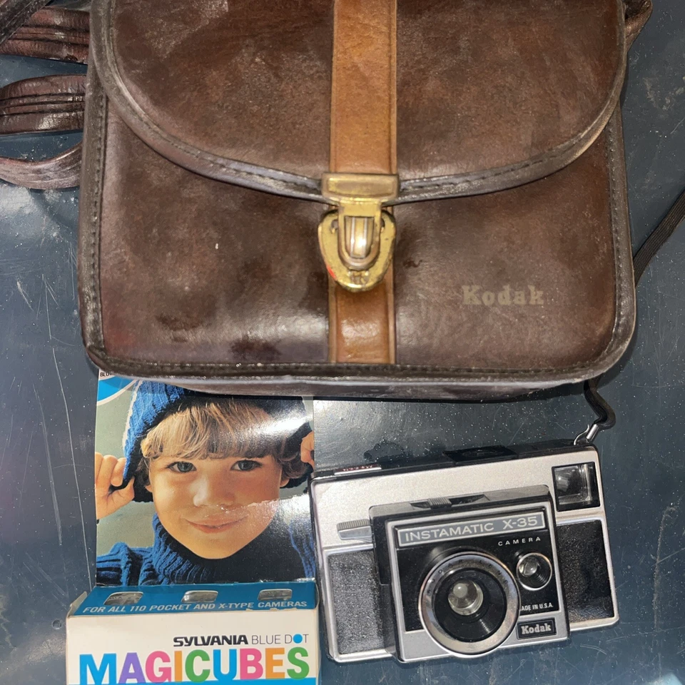 Magicubes Sylvania Blue Dot Cubes Flash x3 Nuevo Con Instamatic X – 35 Foto 1 de 1