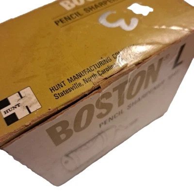 Sacapuntas BOSTON L 1041 SOLO EN CAJA de colección de Hunt Mfg en Statesville NC Foto 1 de 4