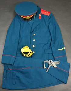 URSS SU Unione Sovietica Russia uniforme guardiamarina automobile berretto con visiera ecc. 9972 - Foto 1 di 20
