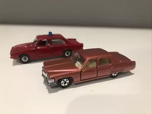 1976 Tomica Tomy Cadillac Fleetwood Brougham & Road-Master Flyers Ford Corsair - Picture 1 of 10