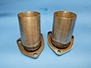 2.5"Header to 2.5"OD Angle 3 Bolt Free Floating Aluminized Collector Reducer USA - Picture 1 of 5