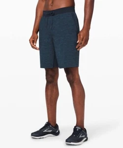 Lululemon Größe Medium T.H.E. Short 9" *Liner Heather Allover Iron Blue True Navy - Bild 1 von 6