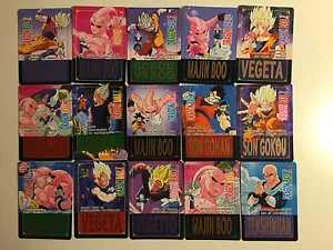 Dragon Ball Z Hot Stamp Continue Reg Set 36/36 - Imagen 1 de 4