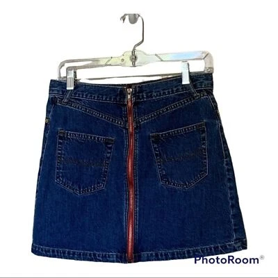 Minifalda vaquera Urban Outfitters BDG con cremallera frontal completa - Talla mediana Foto 1 de 4