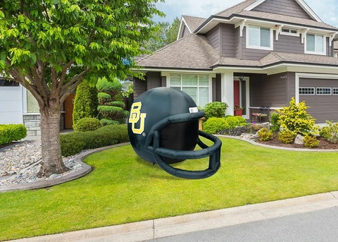 Baylor Bears Team Inflatable Lawn Helmet-NCAA Lawn Football Helmet Cover