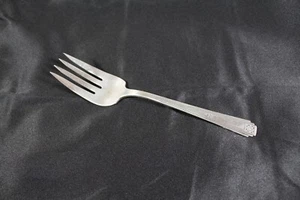 vintage Wm Rogers Mfg Co Silverplate 8” Serving Fork AA IS Art deco  - Picture 1 of 6