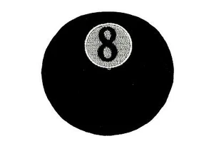 Patch toppe toppa ricamate termoadesiva 8 biker moto billiardo - Bild 1 von 1