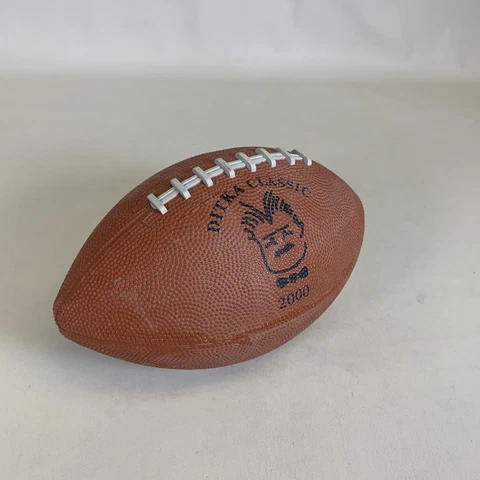 200O Mike Ditka Restaurant CHICAGO STEAKHOUSE BEARS Football Ball -unsigned Cover