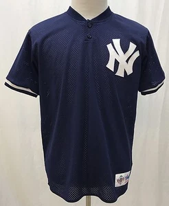 Camiseta de Colección New York Yankees Malla BP 2 Botones Majestic Diamond Collection Grande - Imagen 1 de 5
